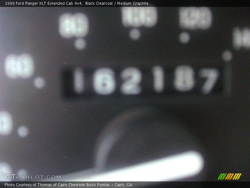 Black Clearcoat / Medium Graphite 1999 Ford Ranger XLT Extended Cab 4x4