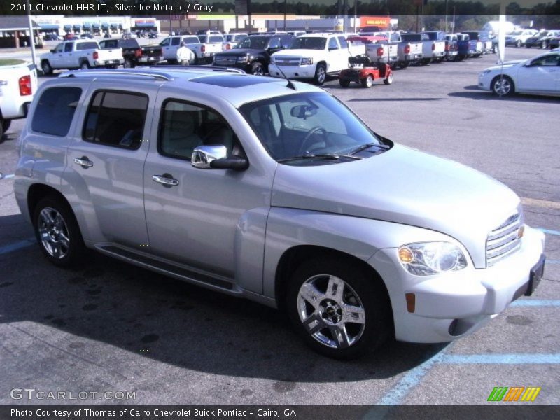 Silver Ice Metallic / Gray 2011 Chevrolet HHR LT