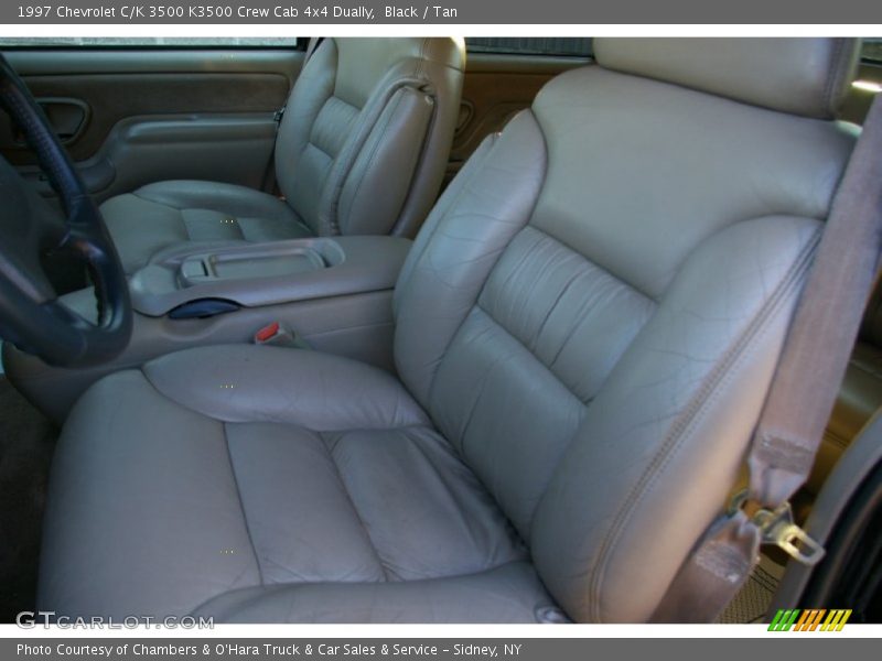 Black / Tan 1997 Chevrolet C/K 3500 K3500 Crew Cab 4x4 Dually