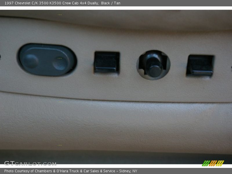 Black / Tan 1997 Chevrolet C/K 3500 K3500 Crew Cab 4x4 Dually
