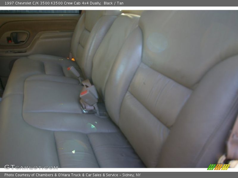 Black / Tan 1997 Chevrolet C/K 3500 K3500 Crew Cab 4x4 Dually