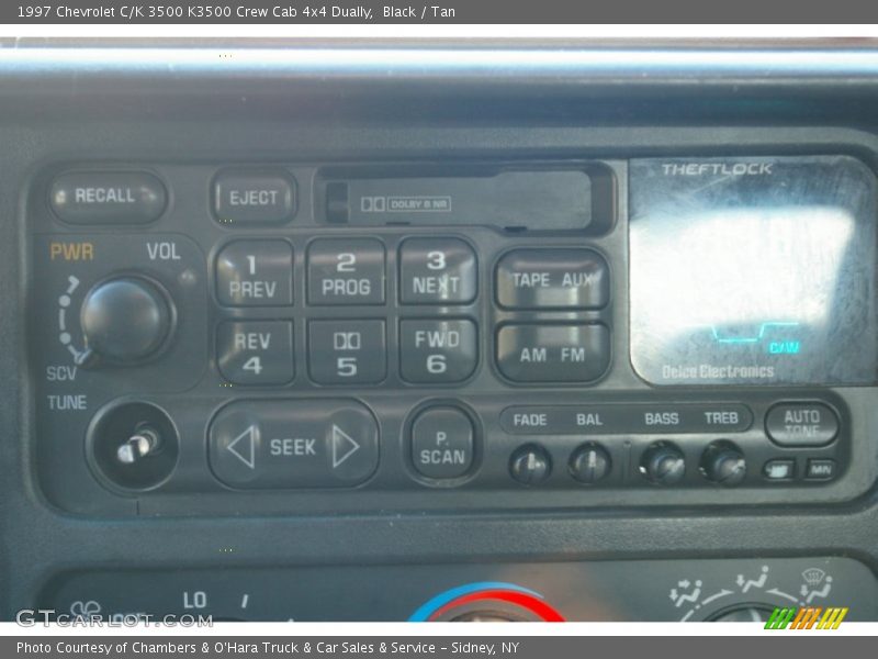 Audio System of 1997 C/K 3500 K3500 Crew Cab 4x4 Dually