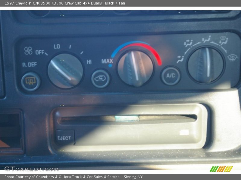Black / Tan 1997 Chevrolet C/K 3500 K3500 Crew Cab 4x4 Dually