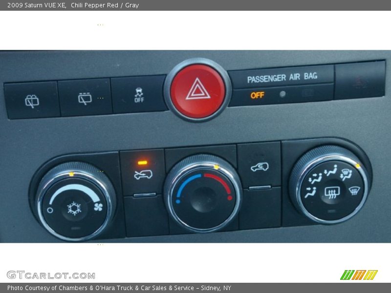 Chili Pepper Red / Gray 2009 Saturn VUE XE