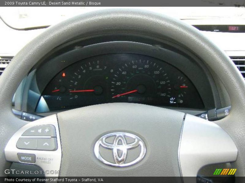 Desert Sand Metallic / Bisque 2009 Toyota Camry LE