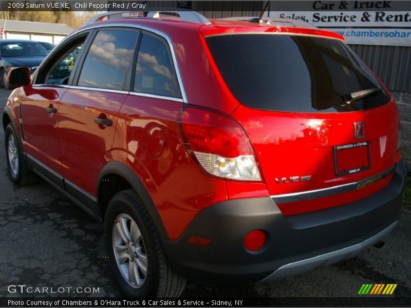 Chili Pepper Red / Gray 2009 Saturn VUE XE