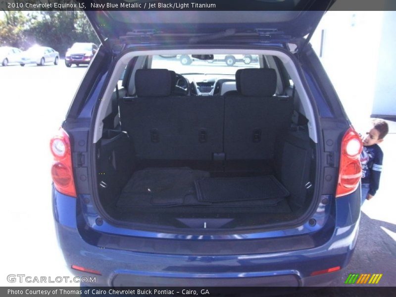 Navy Blue Metallic / Jet Black/Light Titanium 2010 Chevrolet Equinox LS