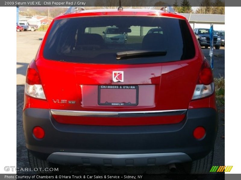 Chili Pepper Red / Gray 2009 Saturn VUE XE