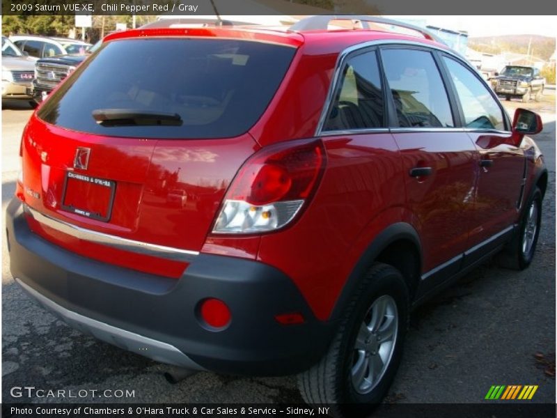 Chili Pepper Red / Gray 2009 Saturn VUE XE