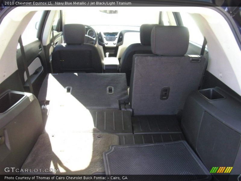 Navy Blue Metallic / Jet Black/Light Titanium 2010 Chevrolet Equinox LS