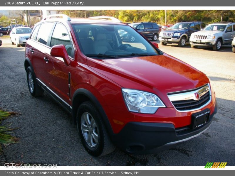 Chili Pepper Red / Gray 2009 Saturn VUE XE