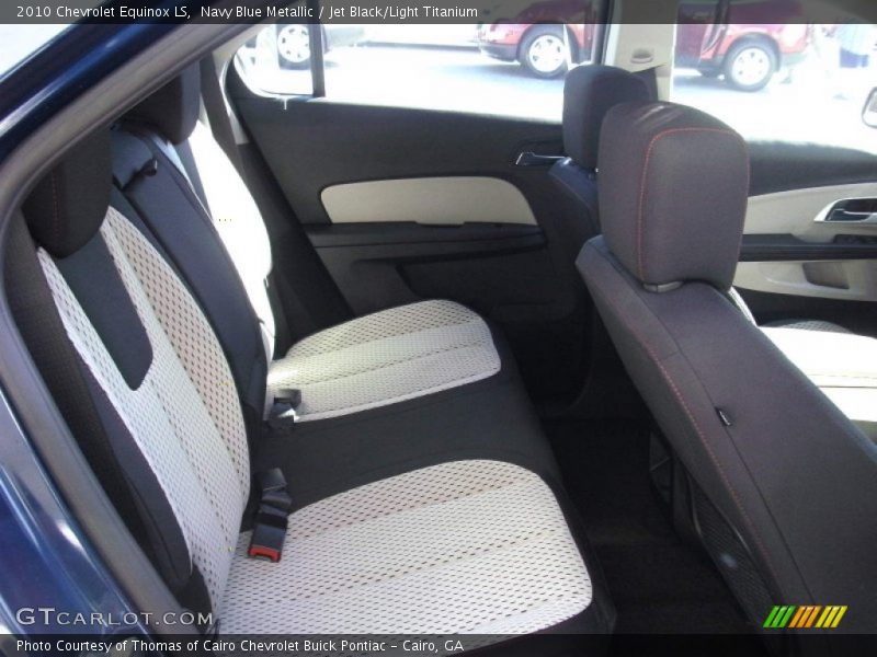 Navy Blue Metallic / Jet Black/Light Titanium 2010 Chevrolet Equinox LS