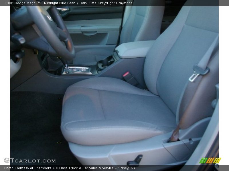 Midnight Blue Pearl / Dark Slate Gray/Light Graystone 2006 Dodge Magnum