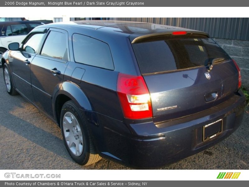 Midnight Blue Pearl / Dark Slate Gray/Light Graystone 2006 Dodge Magnum