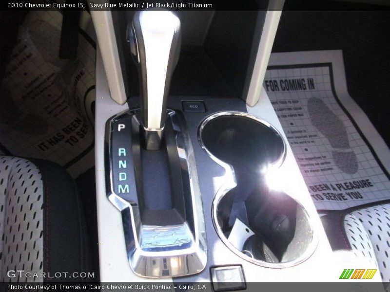 Navy Blue Metallic / Jet Black/Light Titanium 2010 Chevrolet Equinox LS