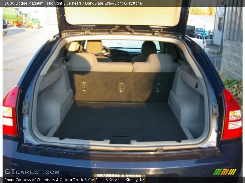 Midnight Blue Pearl / Dark Slate Gray/Light Graystone 2006 Dodge Magnum
