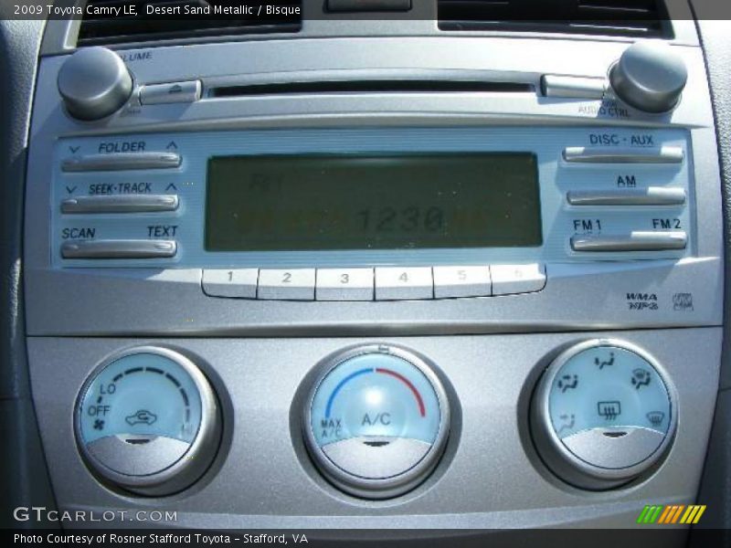 Desert Sand Metallic / Bisque 2009 Toyota Camry LE