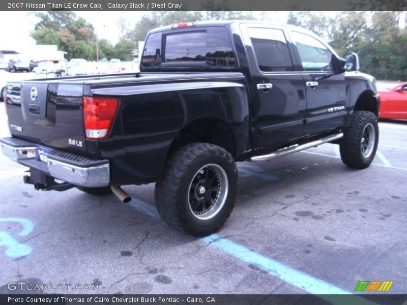 Custom Wheels of 2007 Titan LE Crew Cab