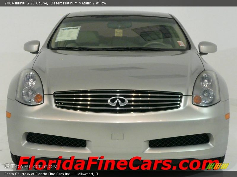 Desert Platinum Metallic / Willow 2004 Infiniti G 35 Coupe