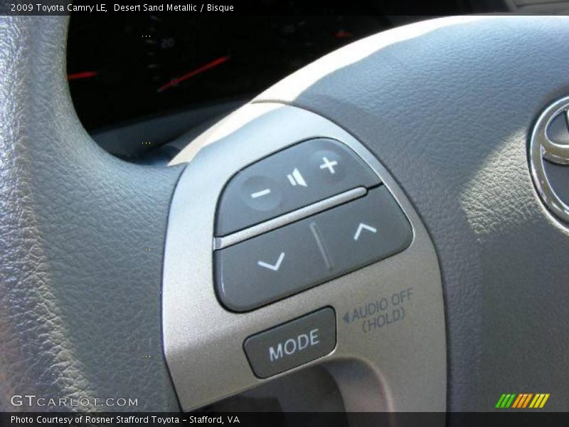 Desert Sand Metallic / Bisque 2009 Toyota Camry LE