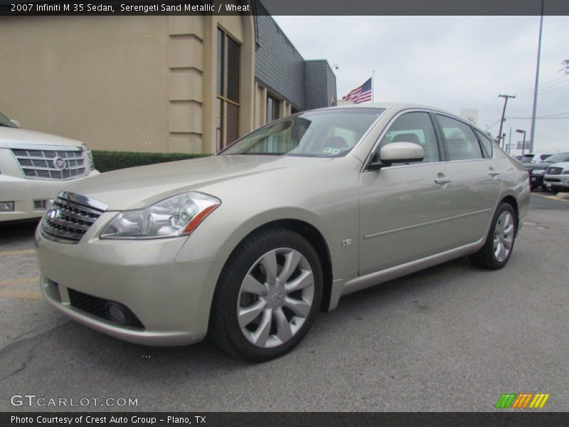 Serengeti Sand Metallic / Wheat 2007 Infiniti M 35 Sedan
