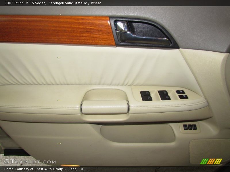 Serengeti Sand Metallic / Wheat 2007 Infiniti M 35 Sedan