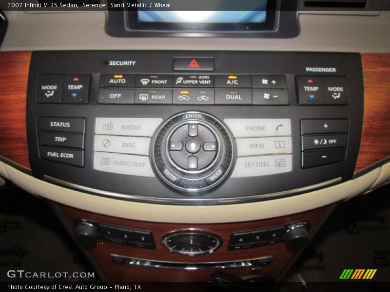 Serengeti Sand Metallic / Wheat 2007 Infiniti M 35 Sedan