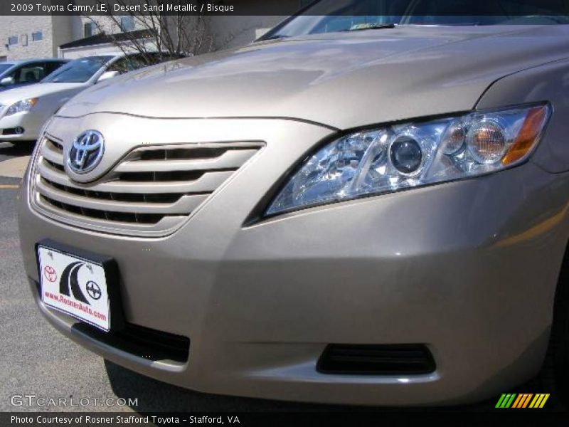 Desert Sand Metallic / Bisque 2009 Toyota Camry LE
