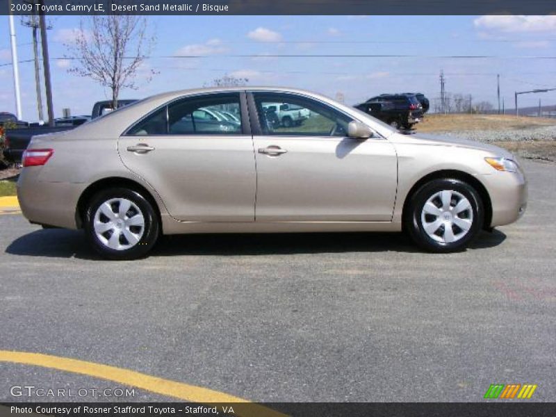 Desert Sand Metallic / Bisque 2009 Toyota Camry LE