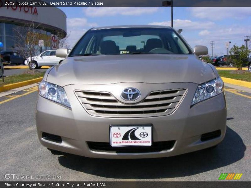 Desert Sand Metallic / Bisque 2009 Toyota Camry LE