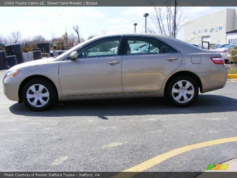 Desert Sand Metallic / Bisque 2009 Toyota Camry LE