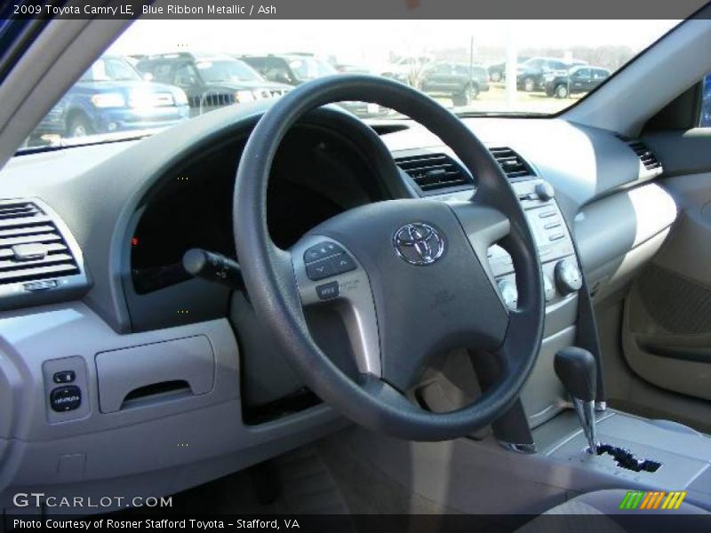 Blue Ribbon Metallic / Ash 2009 Toyota Camry LE