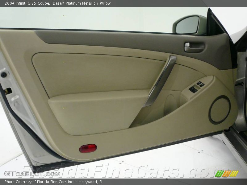Desert Platinum Metallic / Willow 2004 Infiniti G 35 Coupe