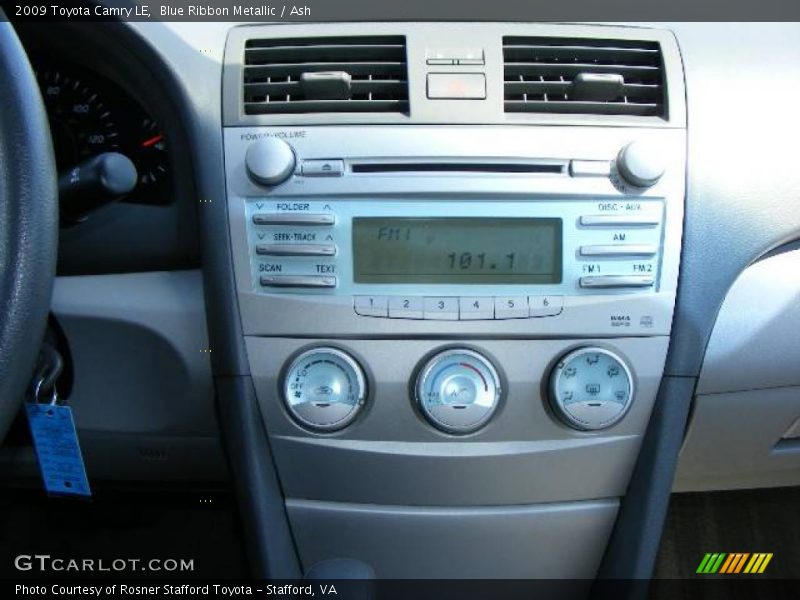 Blue Ribbon Metallic / Ash 2009 Toyota Camry LE