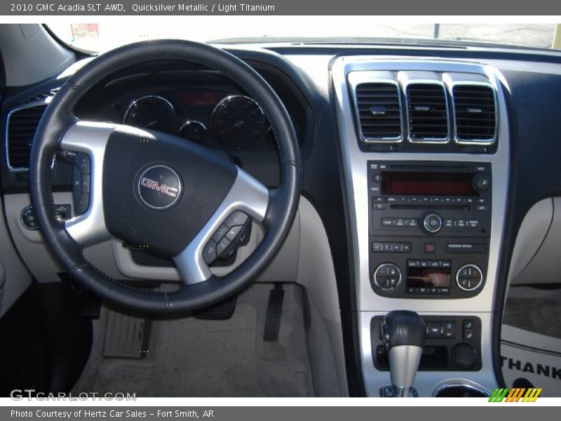 Quicksilver Metallic / Light Titanium 2010 GMC Acadia SLT AWD