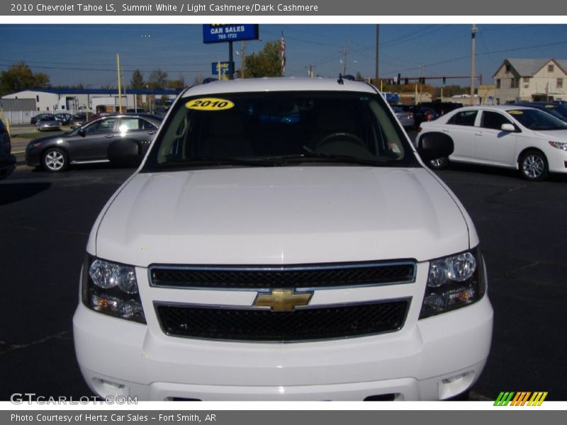 Summit White / Light Cashmere/Dark Cashmere 2010 Chevrolet Tahoe LS