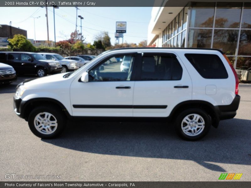 Taffeta White / Gray 2003 Honda CR-V EX 4WD