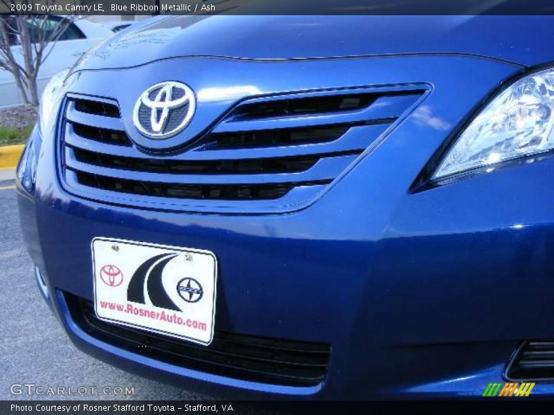 Blue Ribbon Metallic / Ash 2009 Toyota Camry LE
