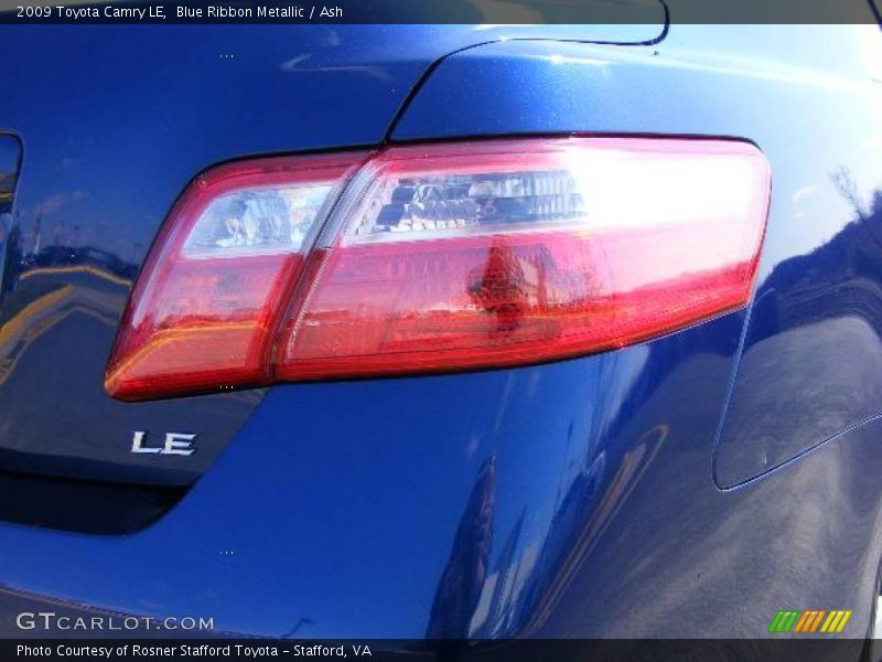 Blue Ribbon Metallic / Ash 2009 Toyota Camry LE