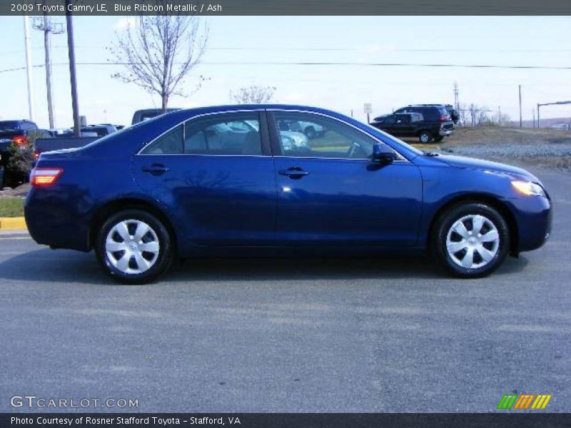 Blue Ribbon Metallic / Ash 2009 Toyota Camry LE