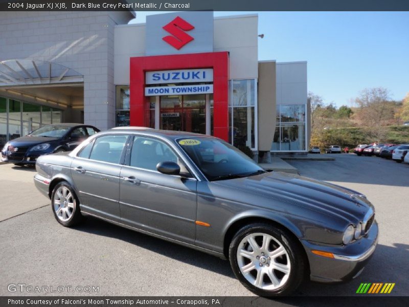 Dark Blue Grey Pearl Metallic / Charcoal 2004 Jaguar XJ XJ8