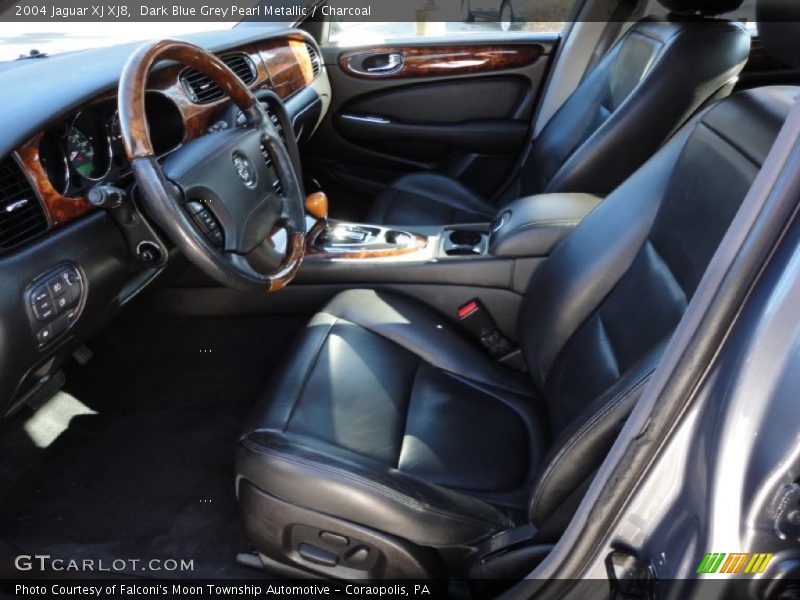 Dark Blue Grey Pearl Metallic / Charcoal 2004 Jaguar XJ XJ8