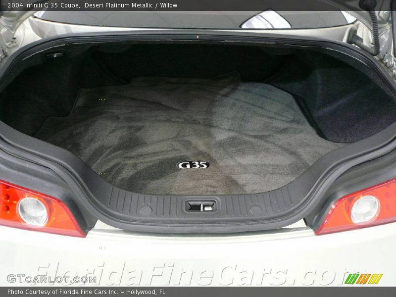 Desert Platinum Metallic / Willow 2004 Infiniti G 35 Coupe