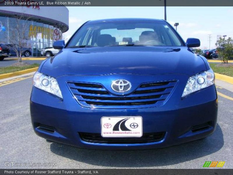 Blue Ribbon Metallic / Ash 2009 Toyota Camry LE