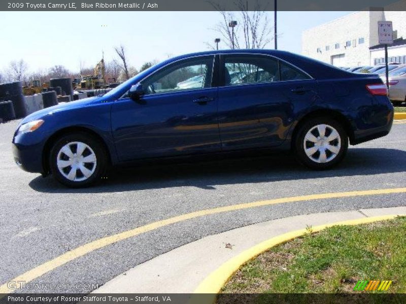 Blue Ribbon Metallic / Ash 2009 Toyota Camry LE