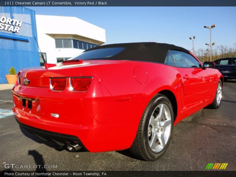 Victory Red / Black 2011 Chevrolet Camaro LT Convertible