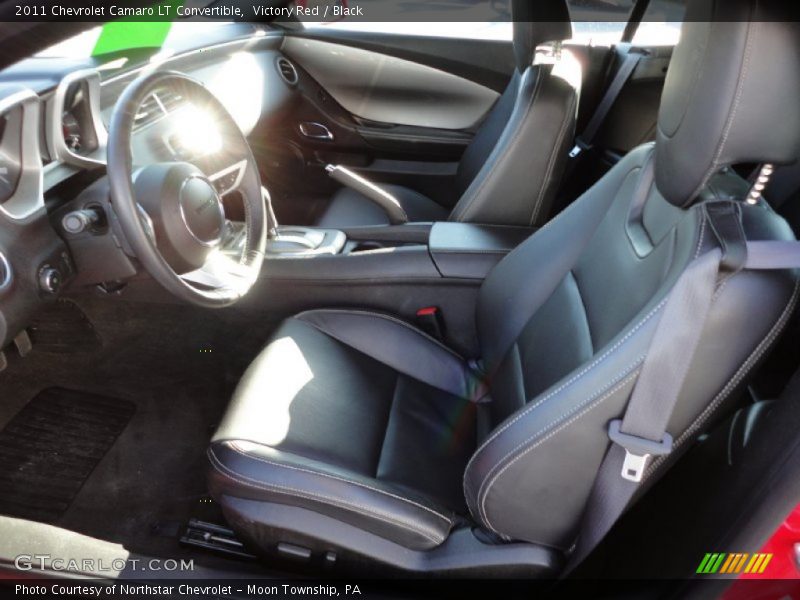 Victory Red / Black 2011 Chevrolet Camaro LT Convertible