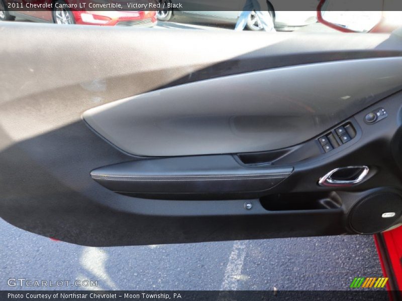 Victory Red / Black 2011 Chevrolet Camaro LT Convertible