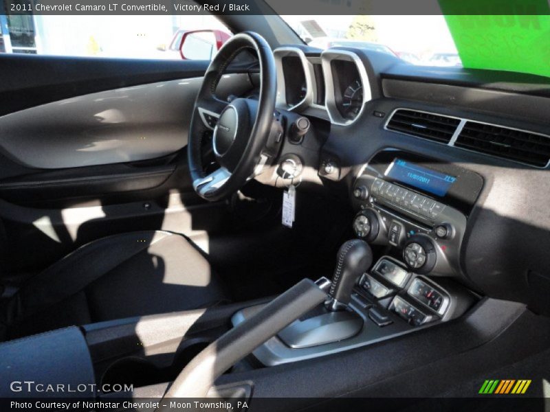 Victory Red / Black 2011 Chevrolet Camaro LT Convertible