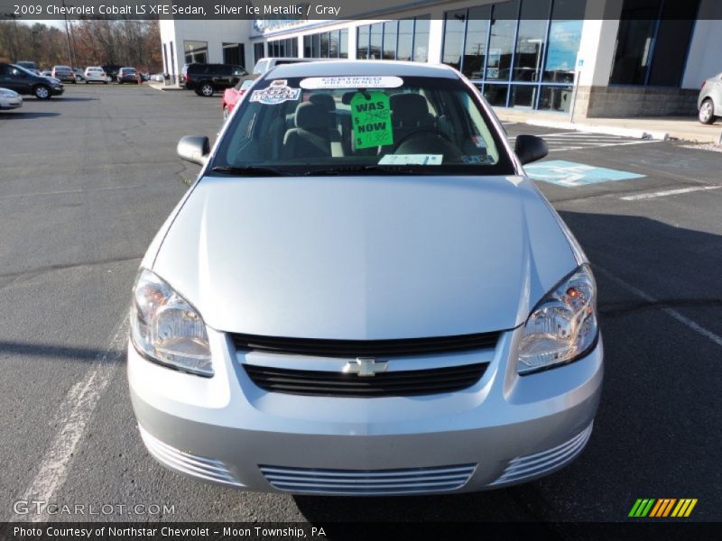 Silver Ice Metallic / Gray 2009 Chevrolet Cobalt LS XFE Sedan